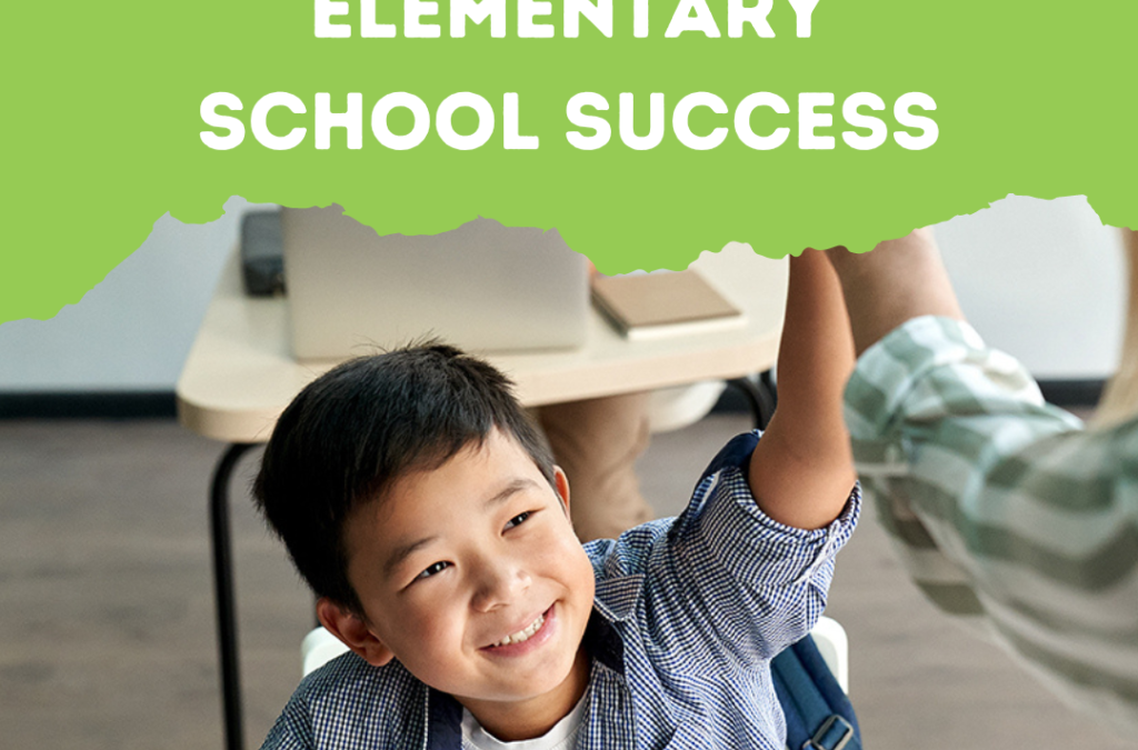 Study Habits For Elementary School Success